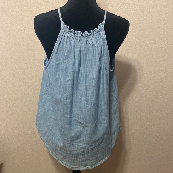 ❤️2 for $10 Gap Denim Summer Sleeveless Top - Picture 3 of 10